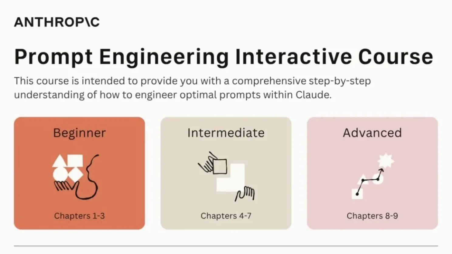 Anthropic Prompt Engineering Interactive Course